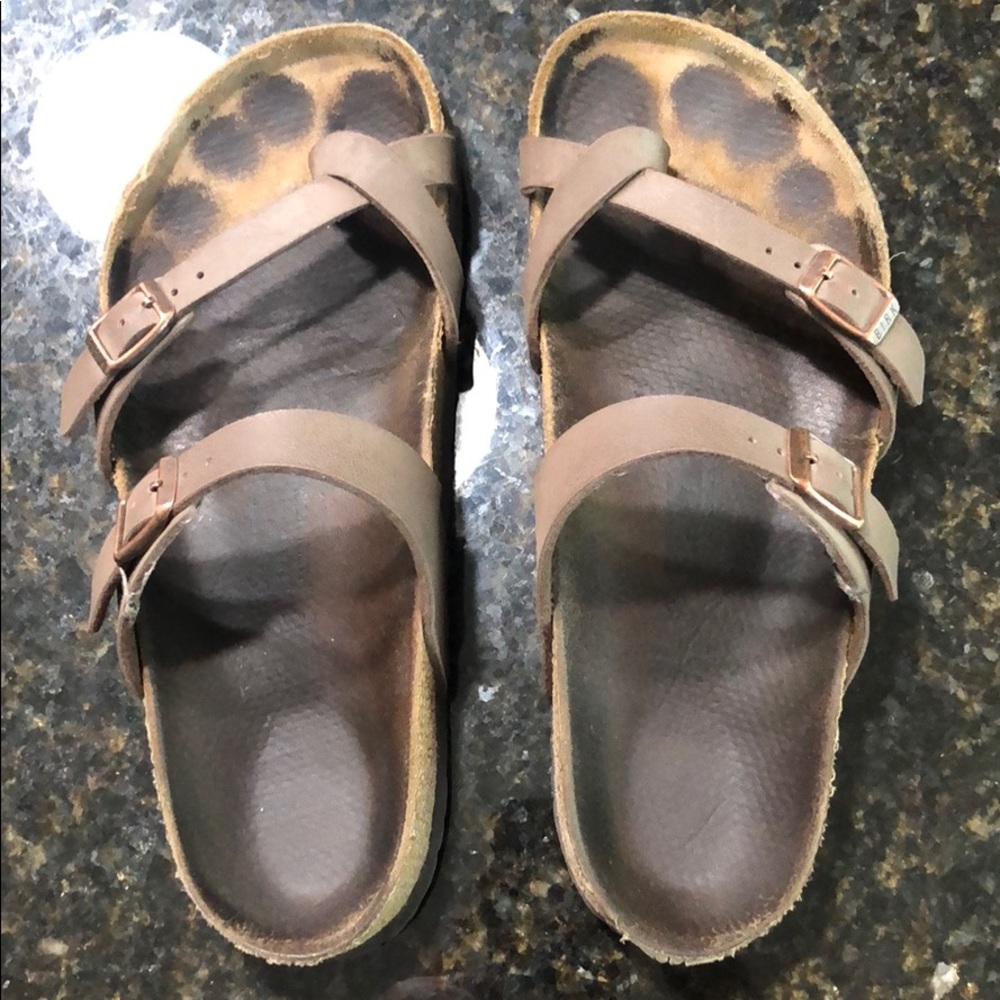 Birkenstocks (size 38) brown